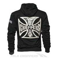 Bluza z kapturem West Coast Choppers Zip Hoodie- XL