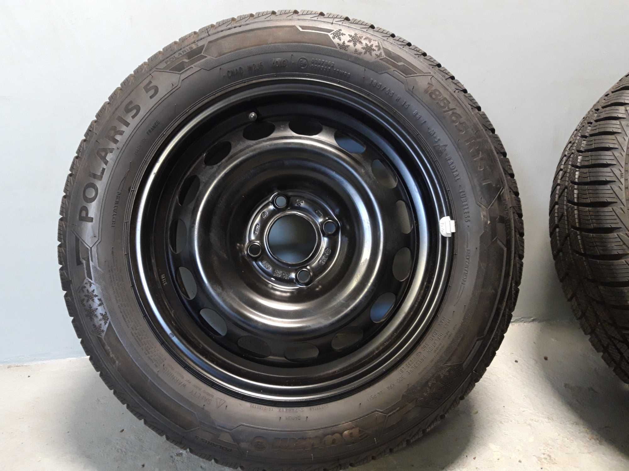 Koła stalowe 15 Opel Corsa F 4x108, 185/65R15 NOWE, Peugeot Citroen