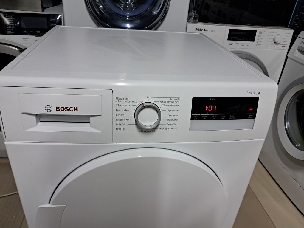 Компресорна сушильна машина Bosch на 7 кг завантаження з А++