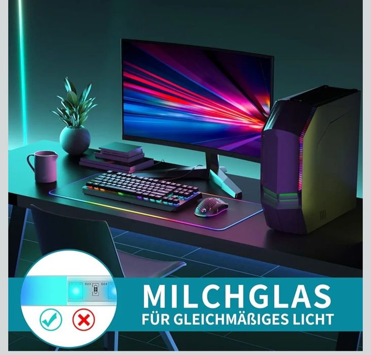 Led aluminium profil. Лед алюмінієвий профіль LIAOINTEC 10×1M.