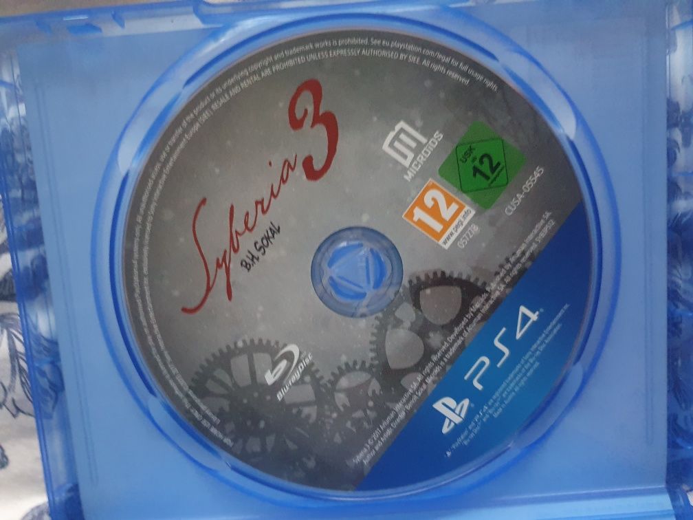 Syberia 3 PS4 gra