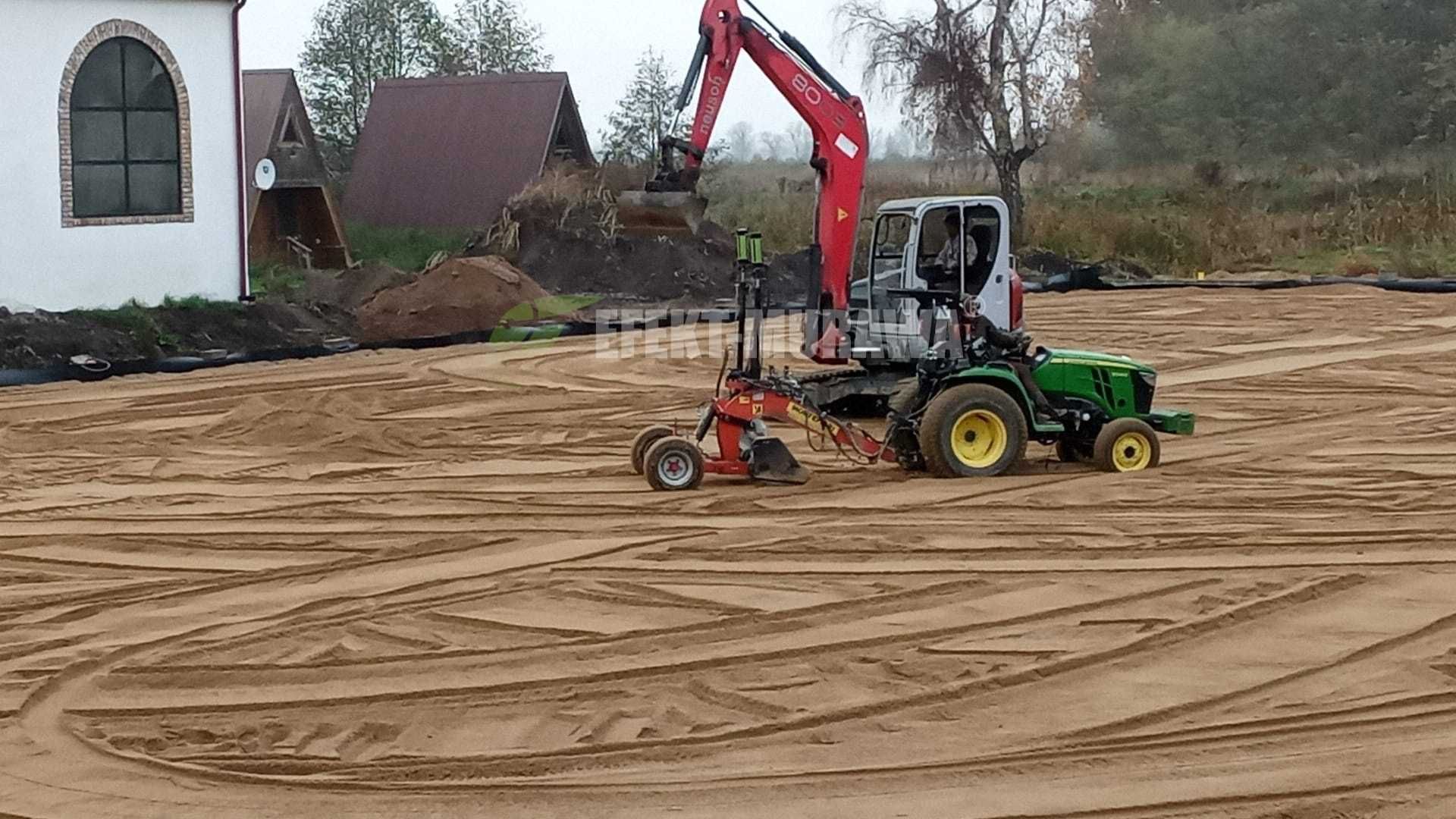 równiarka laserowa niwelacja równanie laserowe niwelator wynajem