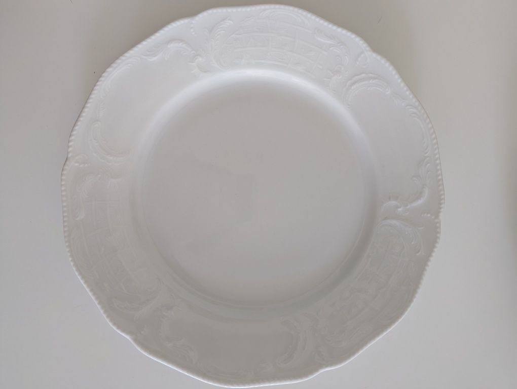 Rosenthal Sanssouci Nowy Talerz Deserowy 20cm Biały