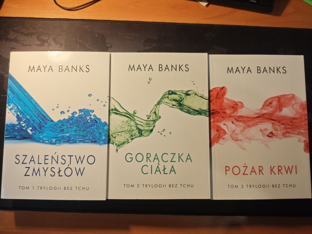 Bez tchu:  Szaleństwo zmysłów + Gorączka ciała + Pożar krwi - Banks
