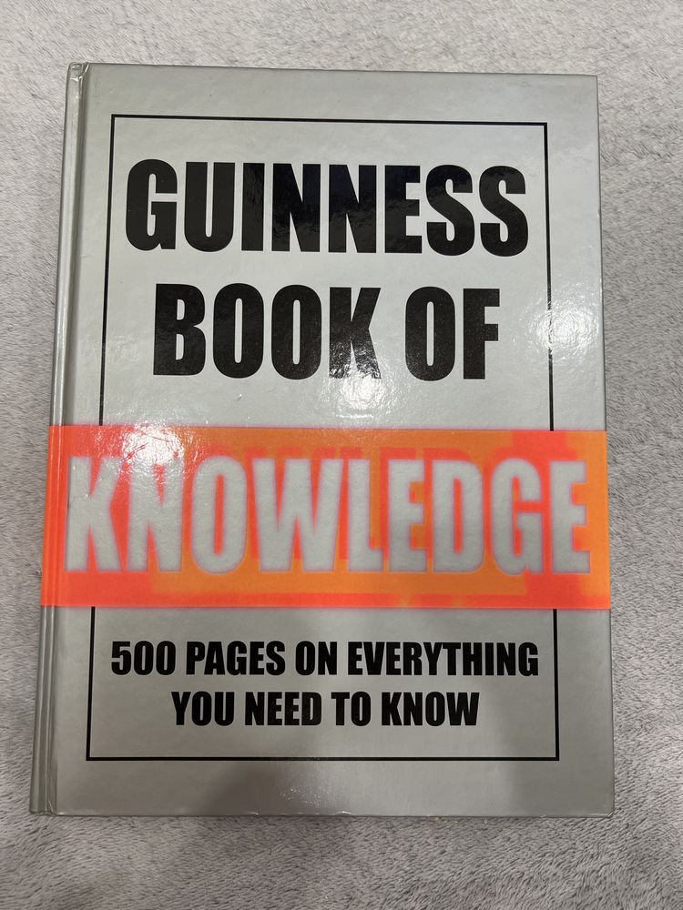 Книга Знаний Гиннеса на-английском