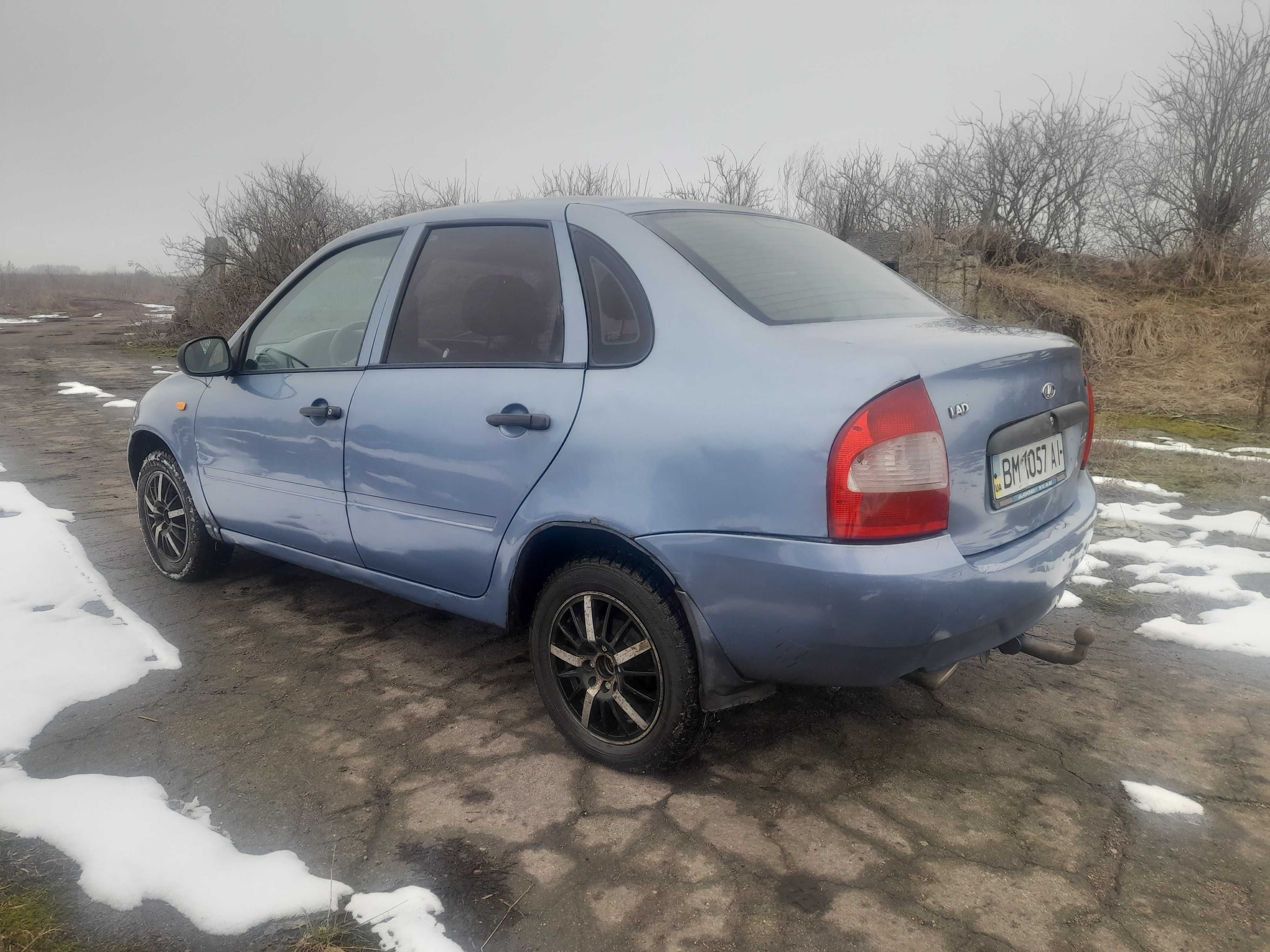 Ваз калина на ходу
