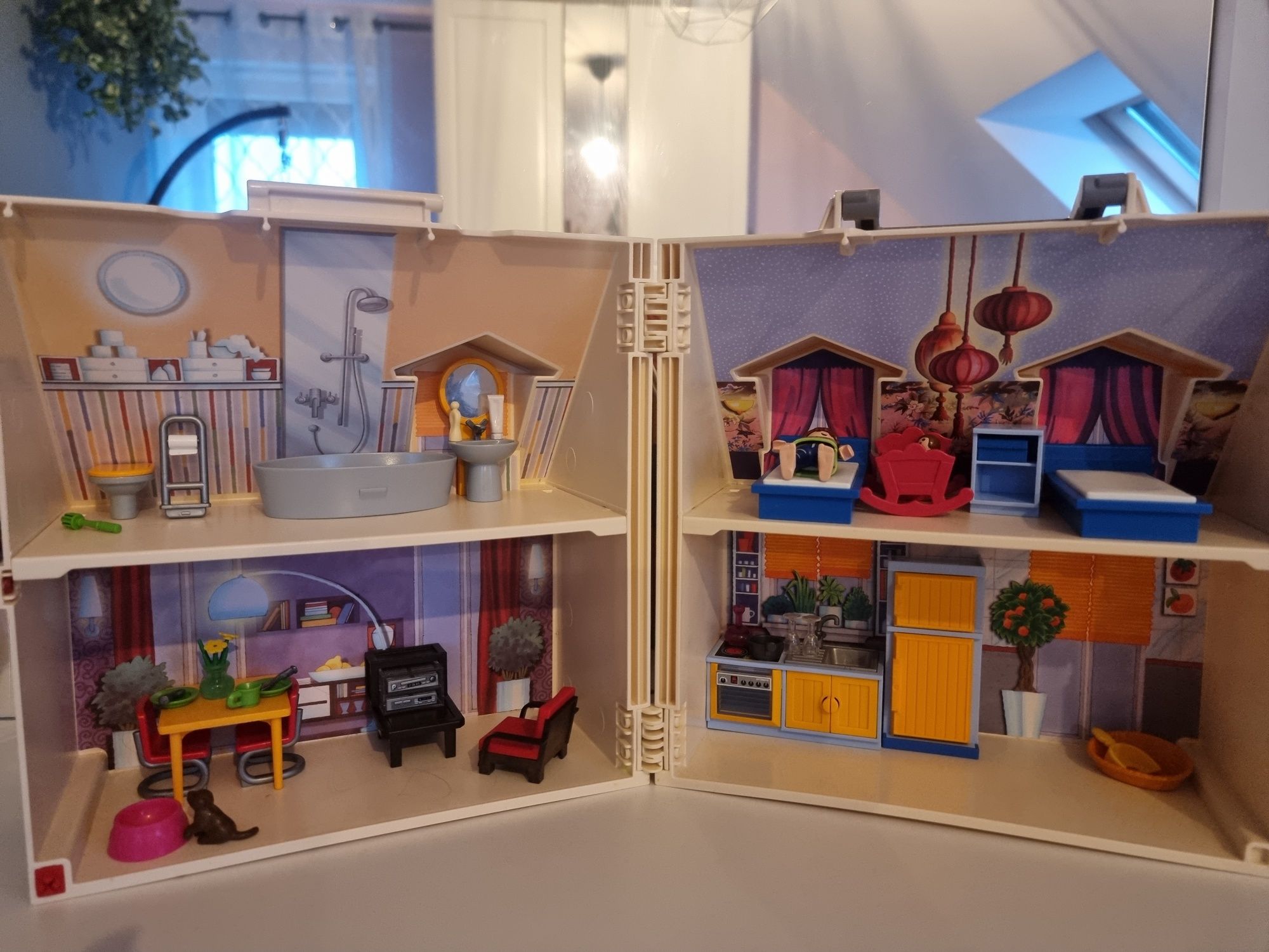 Klocki PLAYMOBIL  przenośny domek dla  lalek
