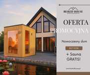 Dom na zgłoszenie 35m2, całoroczne+ sauna GRATIS! PRODUCENT! KREDYT!