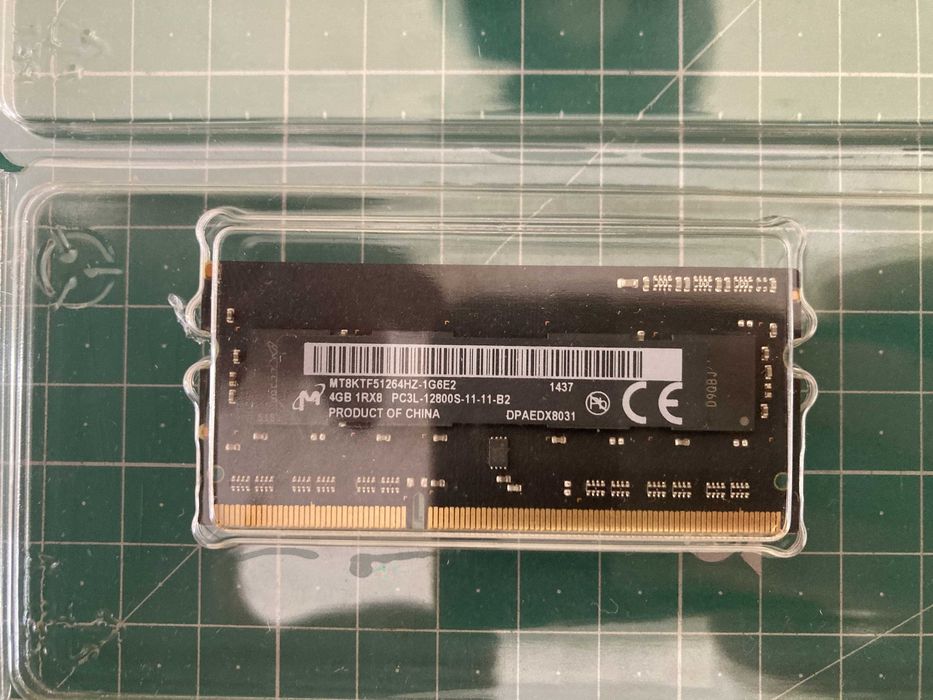 RAM 2x4gb (8gb) Macbook iMac ddr3 SODIMM | Micron