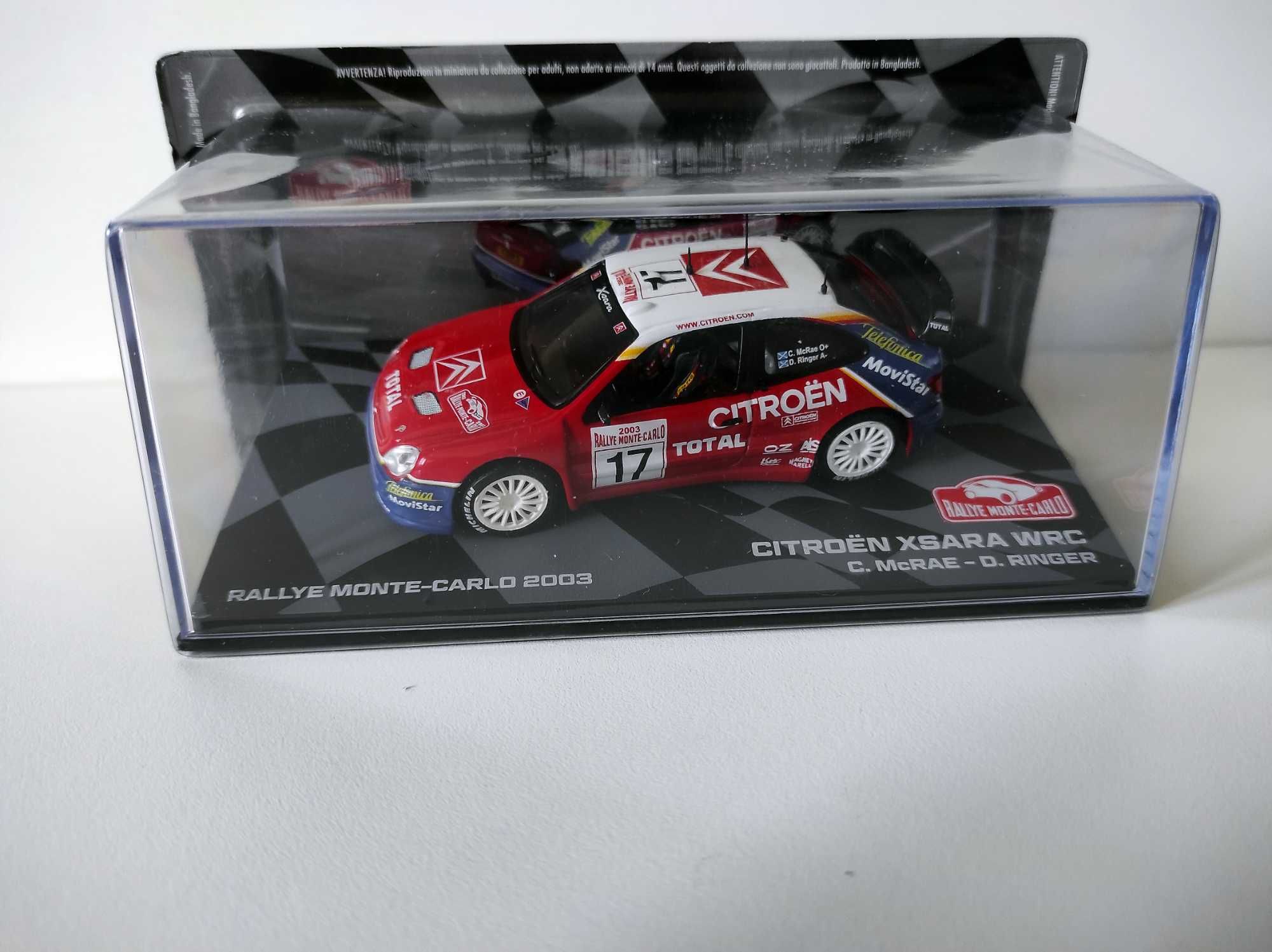 Citroen Xsara WRC Monte Carlo 2003 Rally C.McRae - D.Ringer 1:43