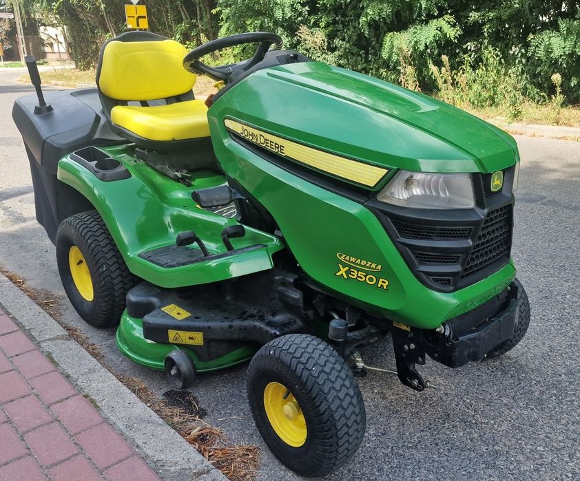 Traktorek Kosiarka John Deere X350R kupiony u polskiego dilera