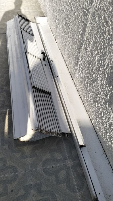 Portão de fole garagem