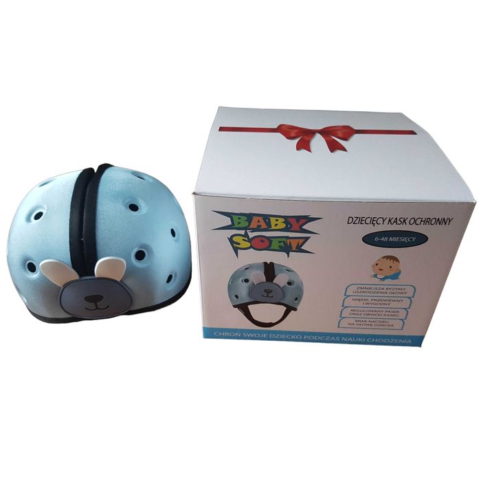 KASK DLA NIEMOWLĄT do nauki chodzenia raczkowania zabawy od 6 msc