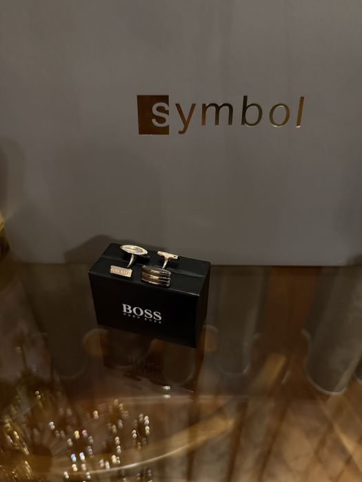 Запонки Boss Оригінал Нові