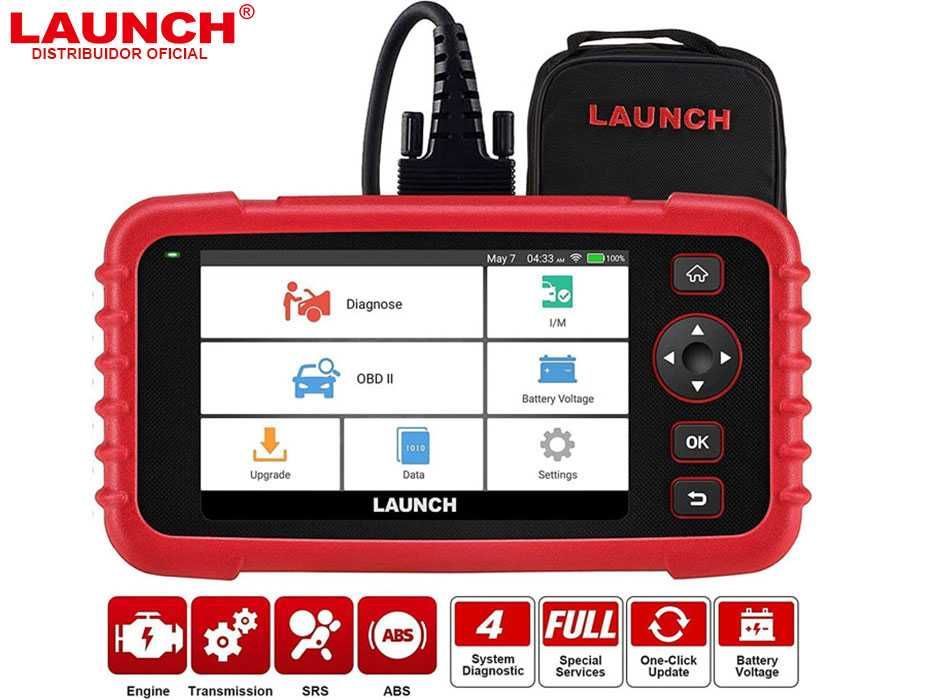 Launch CRP123X V2 Maquina Diagnóstico OBD Actualizações Grátis (NOVO)