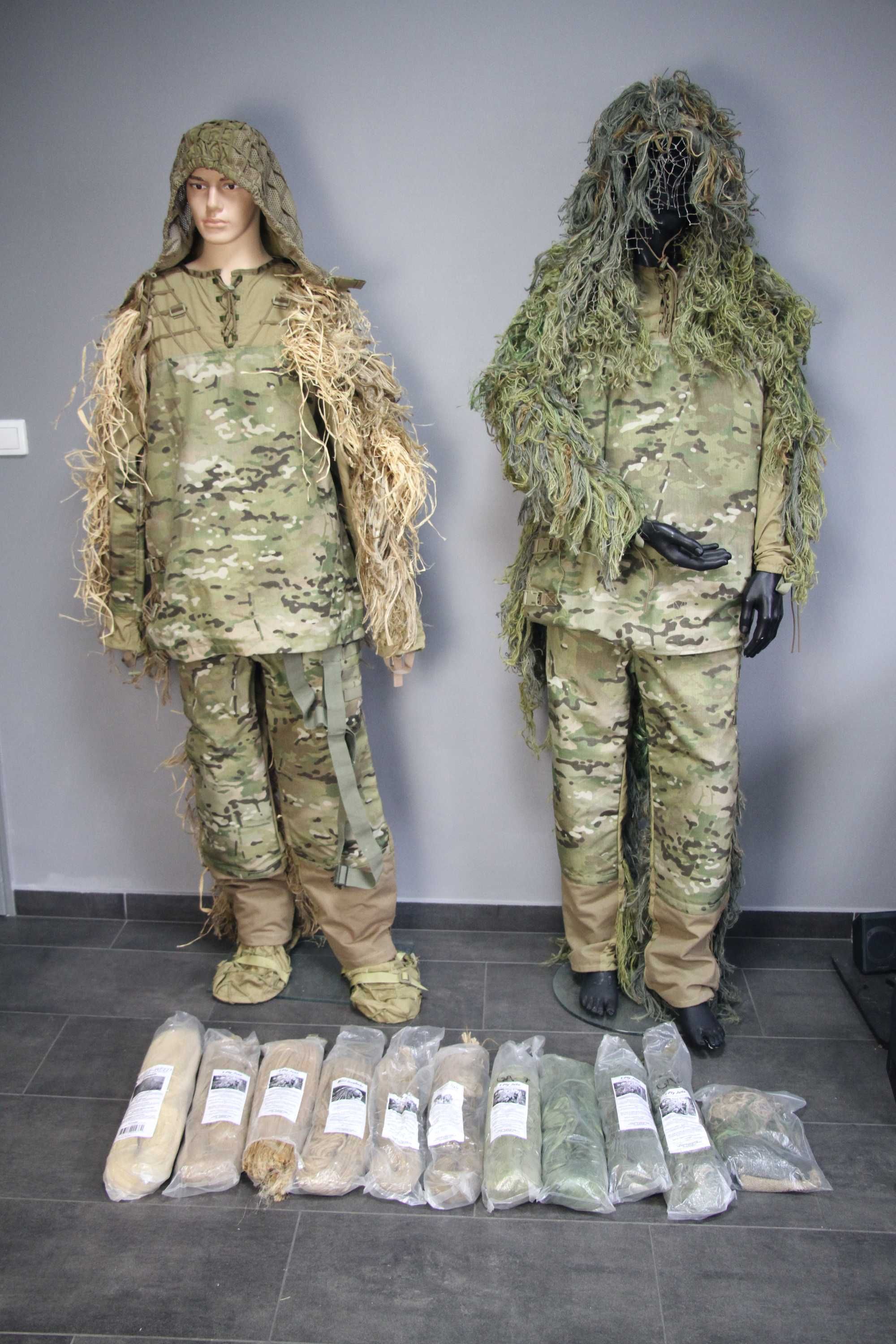 Kamuflaż dla snajpera Tactical Concealment GHILLIE