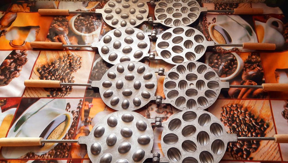 Горішниця Орешница,форма для выпечки на газу