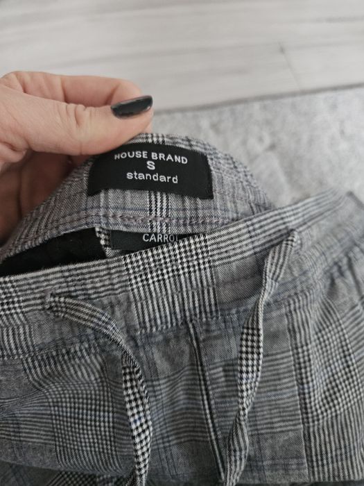 Eleganckie spodnie na gumce męskie