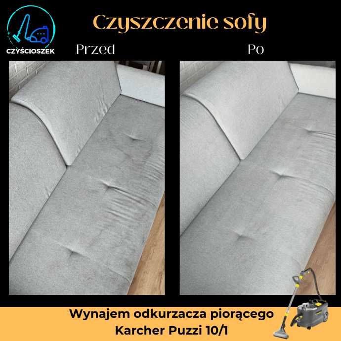 Wynajem Wypożyczenie Odkurzacz Piorący Karcher Puzzi 10/1 Kielce