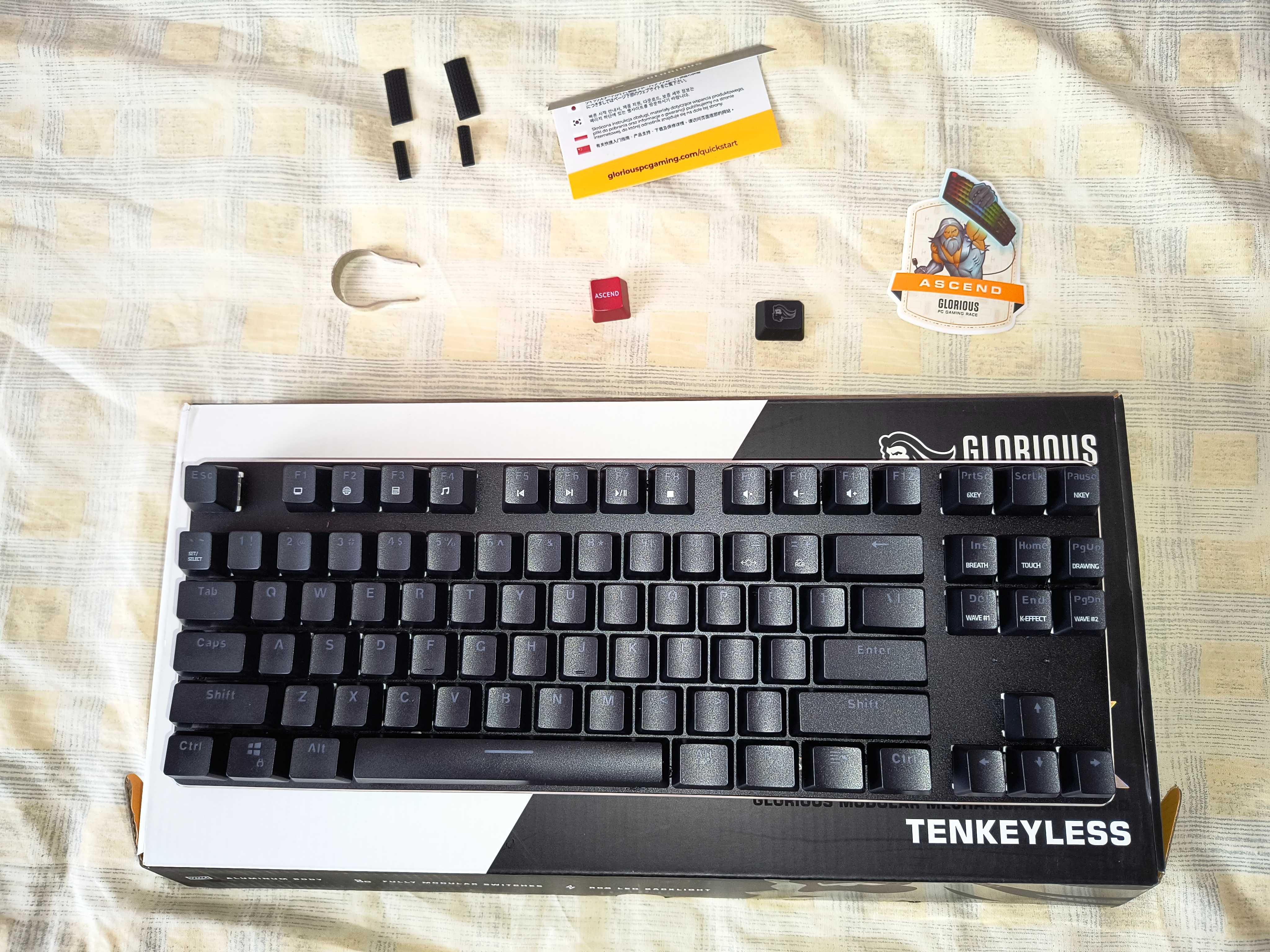 Glorious GMMK TKL (світчі Gateron Brown)