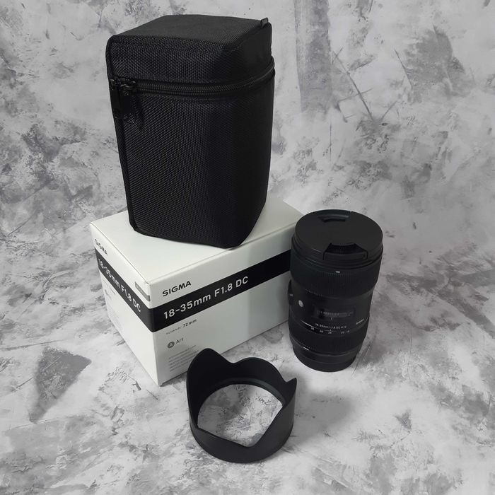Obiektyw Sigma 18-35mm f/1,8 DC HSM Art (EF Canon) - gwarancja