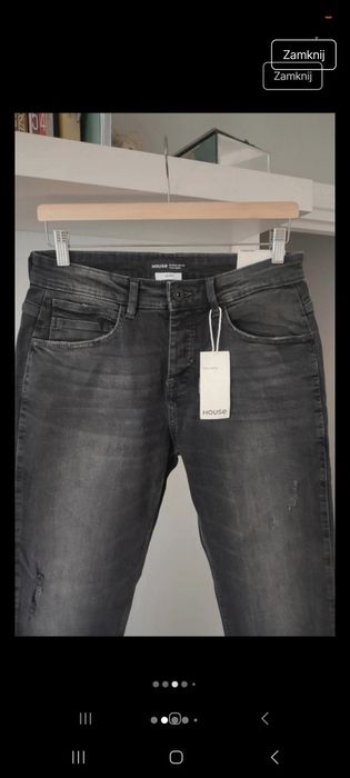Spodnie Dżinsy męskie