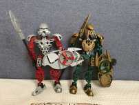 Lego Bionicle Toa Iruini 8762 oraz  8763 Toa Norik Toa Iruini