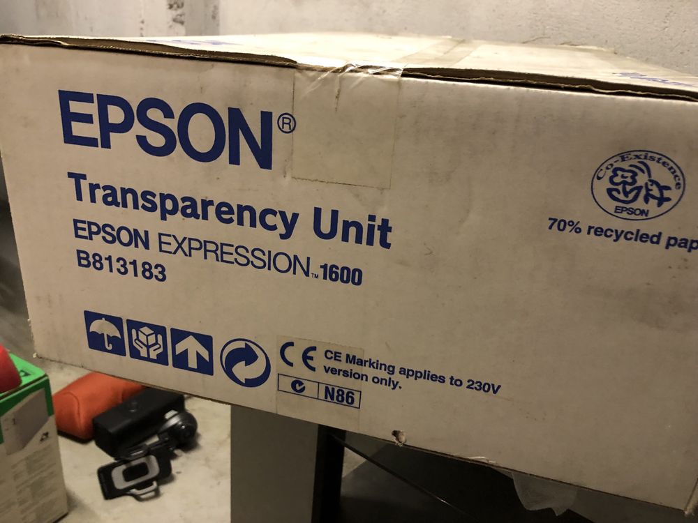 Unidade de transparencia Epson expression 1600