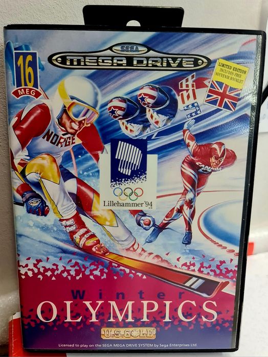Sega gra retro winter olipmic