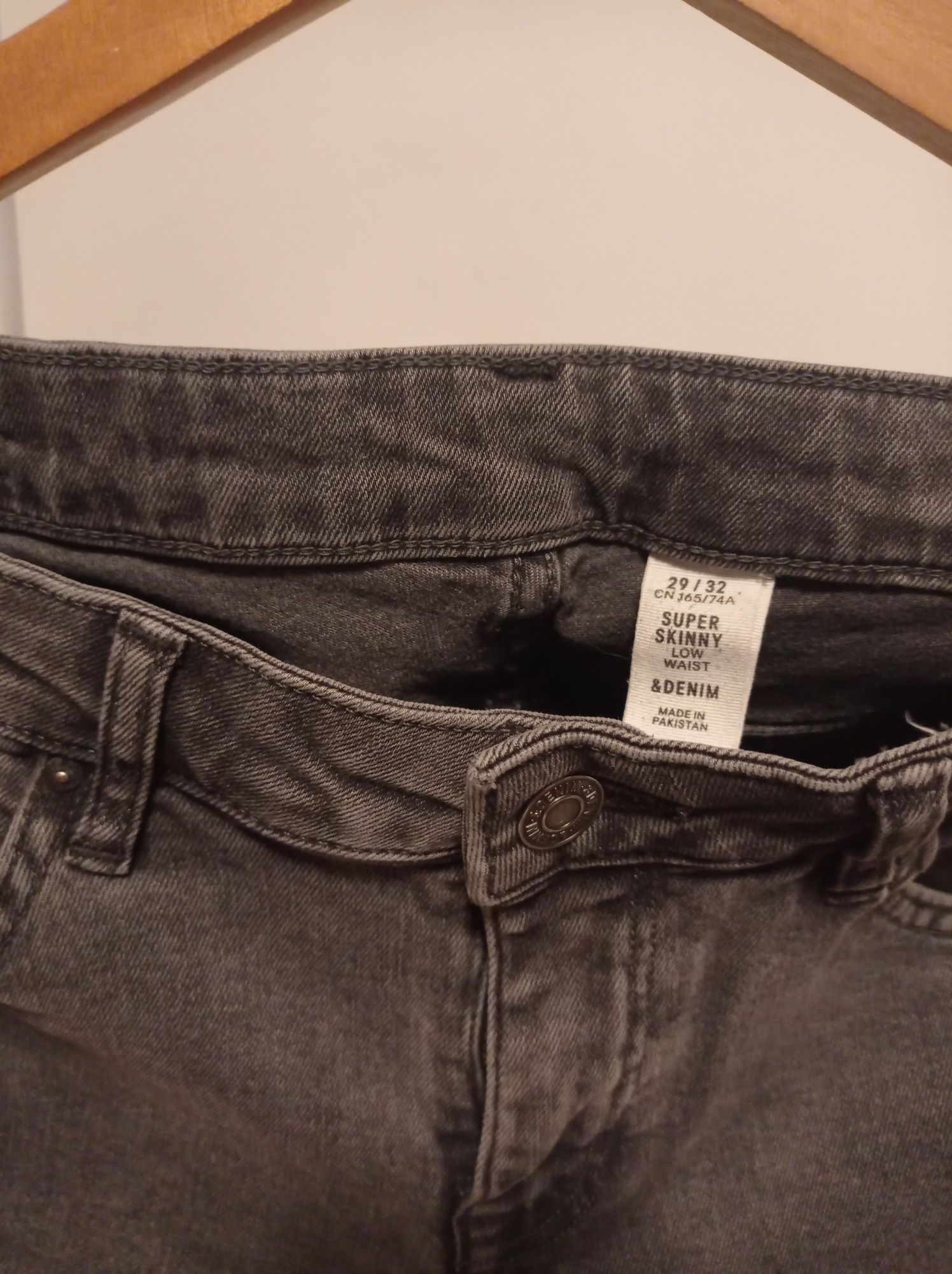Spodnie Jeans HM super skinny