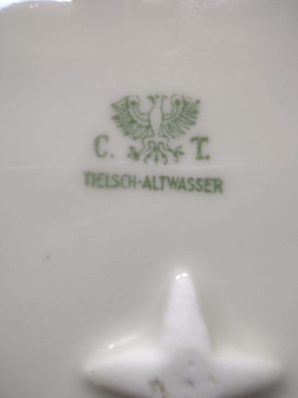 Salaterka Sygnowana C.T. Tielsch-Altwasser Porcelana Przedwojenna