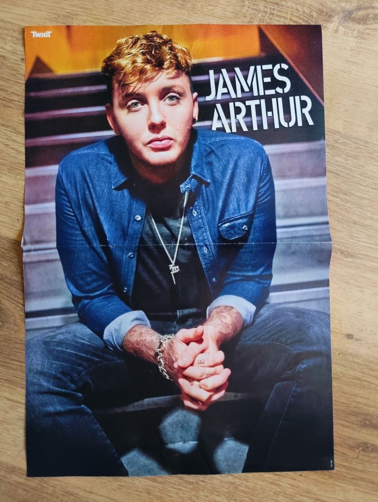 Miley Cyrus/James Arthur plakat 2-stronny