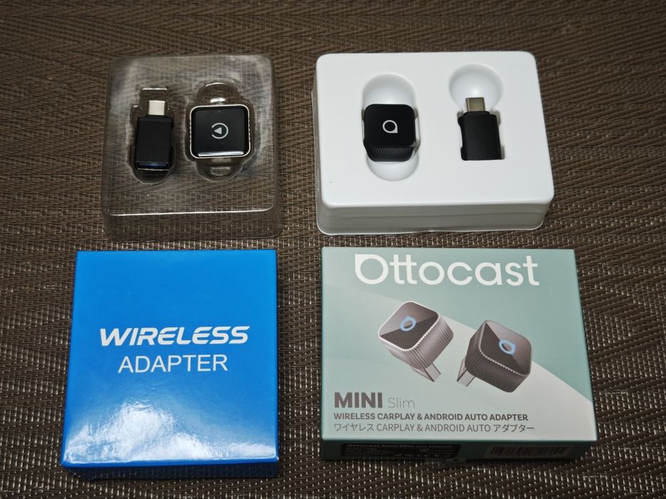 Беспроводной адаптер Otocast Mini Slim для CarPlay / Android Auto
