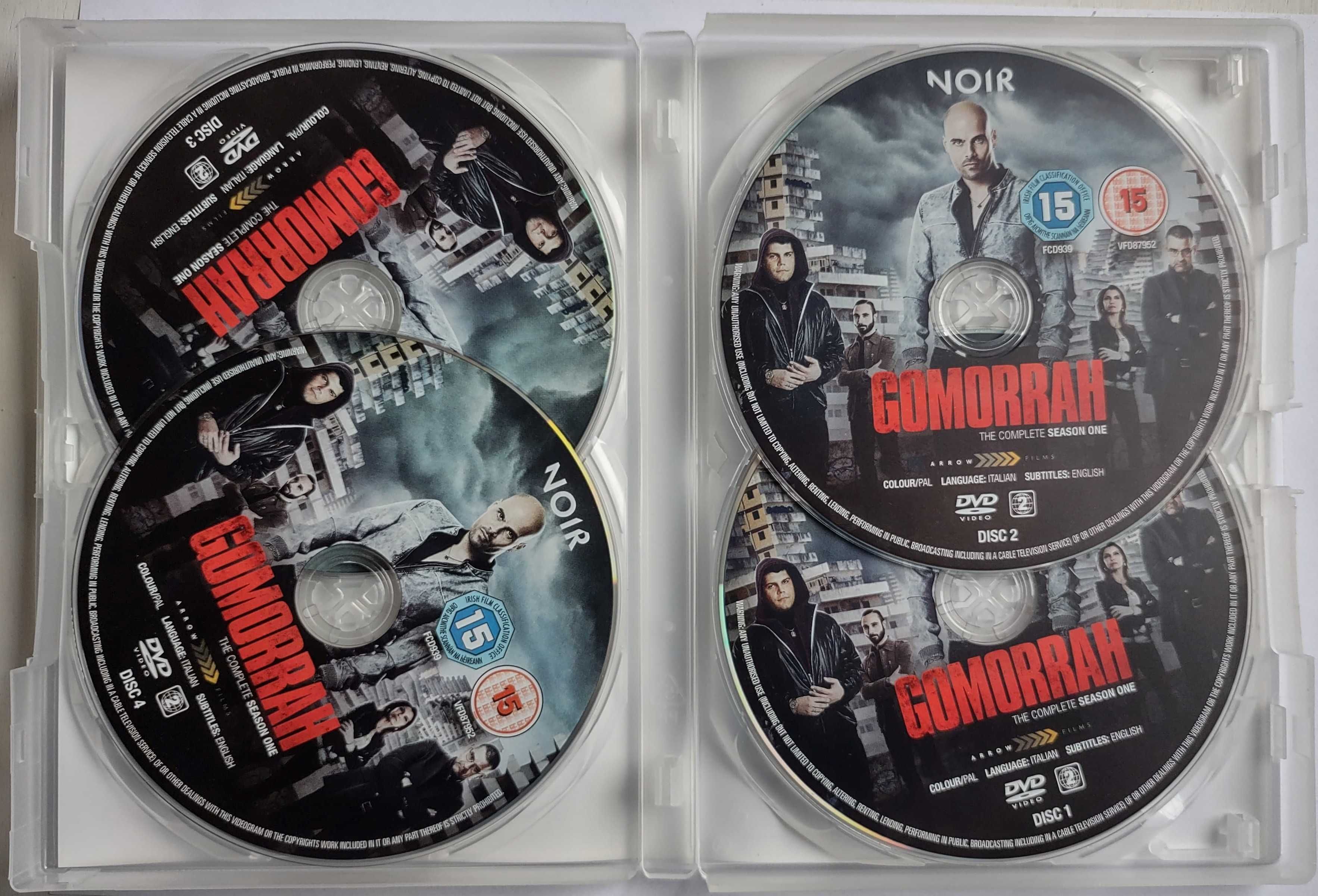 Gomorrah Season 1 (4DVD) Gomorra sezon 1 bez napisow polskich