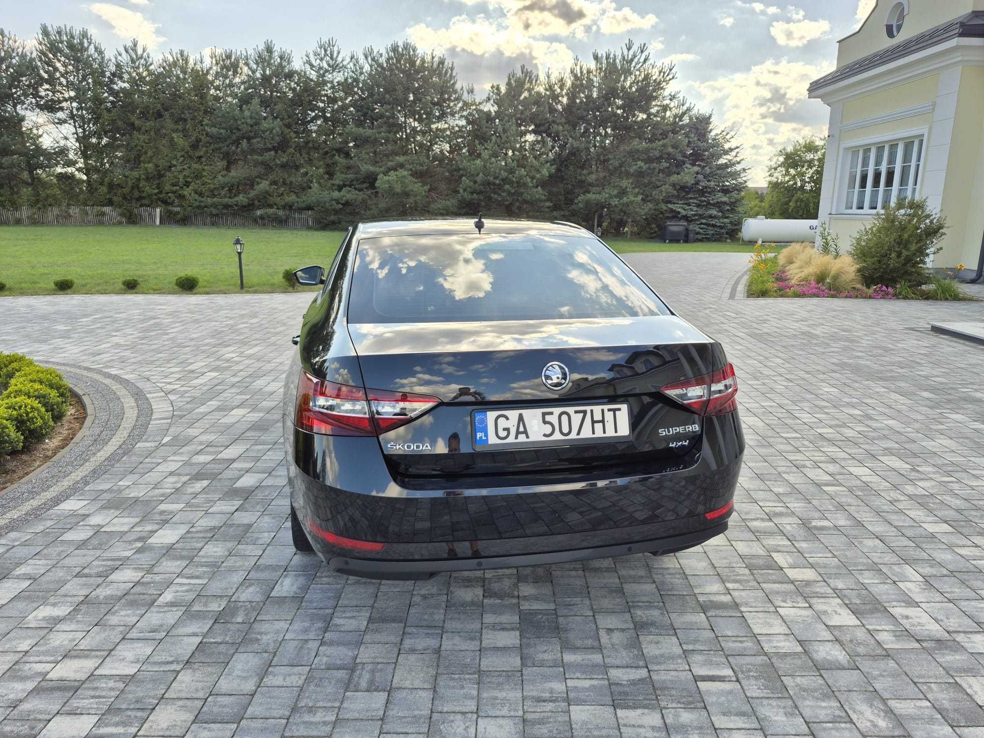 Skoda superb salon polska 4x4 2.0 tdi