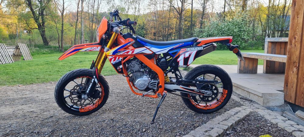 Supermoto Rieju MRT 125 PRO Limited edition Six Days Orange 2017r