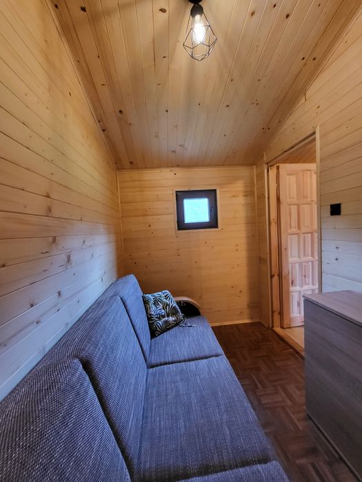 Domek letniskowy całoroczny 2 letni ocieplony i wyposażony