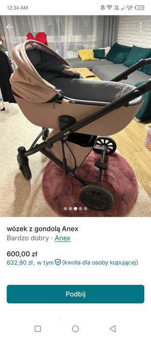 Wózek Anex gondola