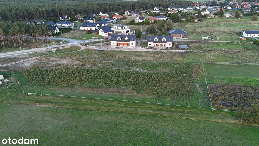Kruszyn Krajeński - działka budowlana pod lasem 936 m2