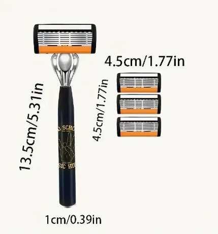 Набір для Гоління "Ergotrim" (станок та 6 змінніх картриджів)