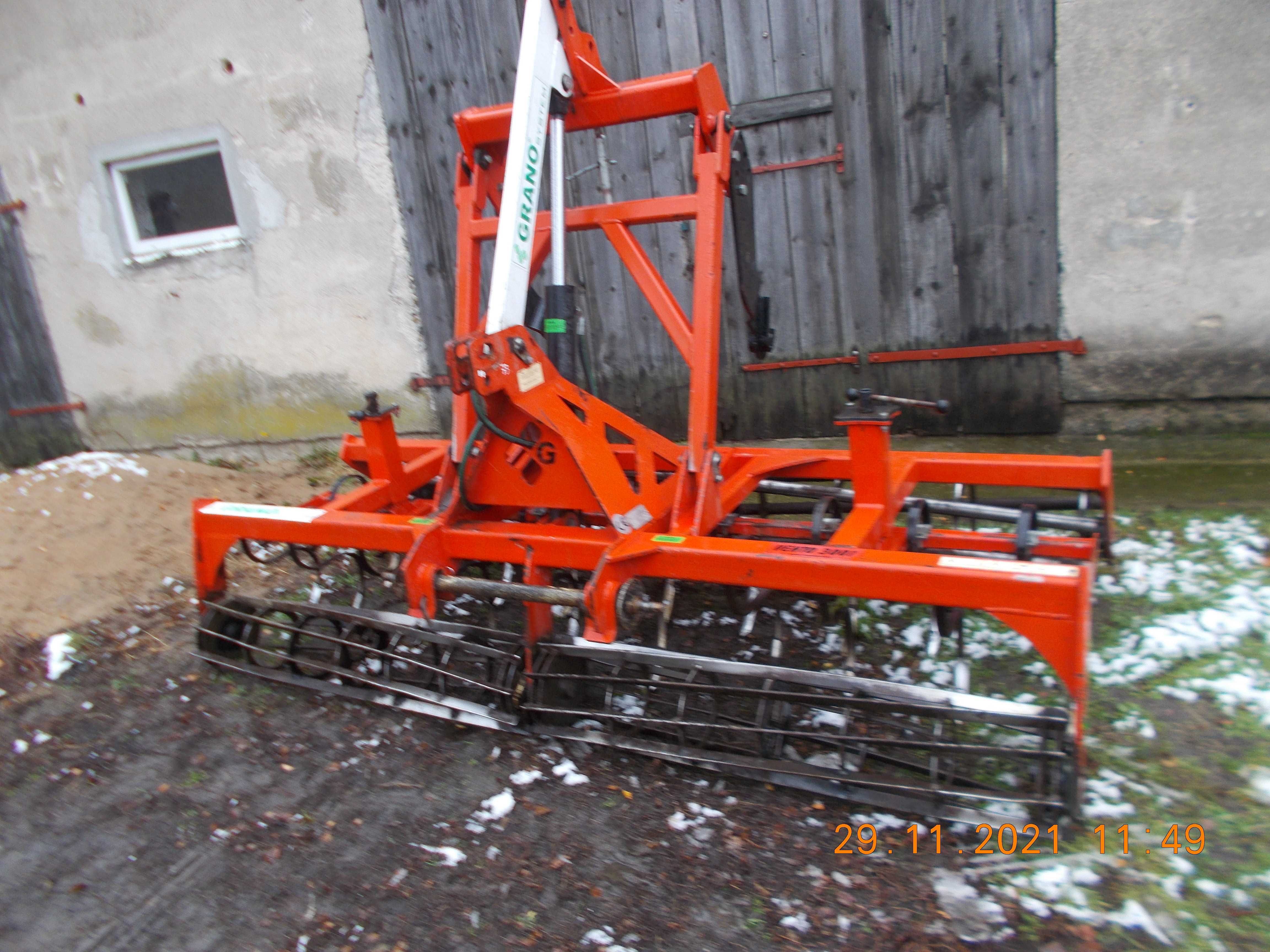 agregat uprawowy 3 m grano system  talerzówka