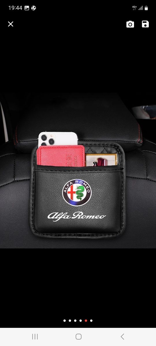 Bolsas de Armazenamento Interno Alfa Romeo