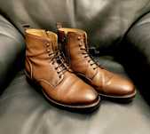 Botas em Pele Massimo Dutti