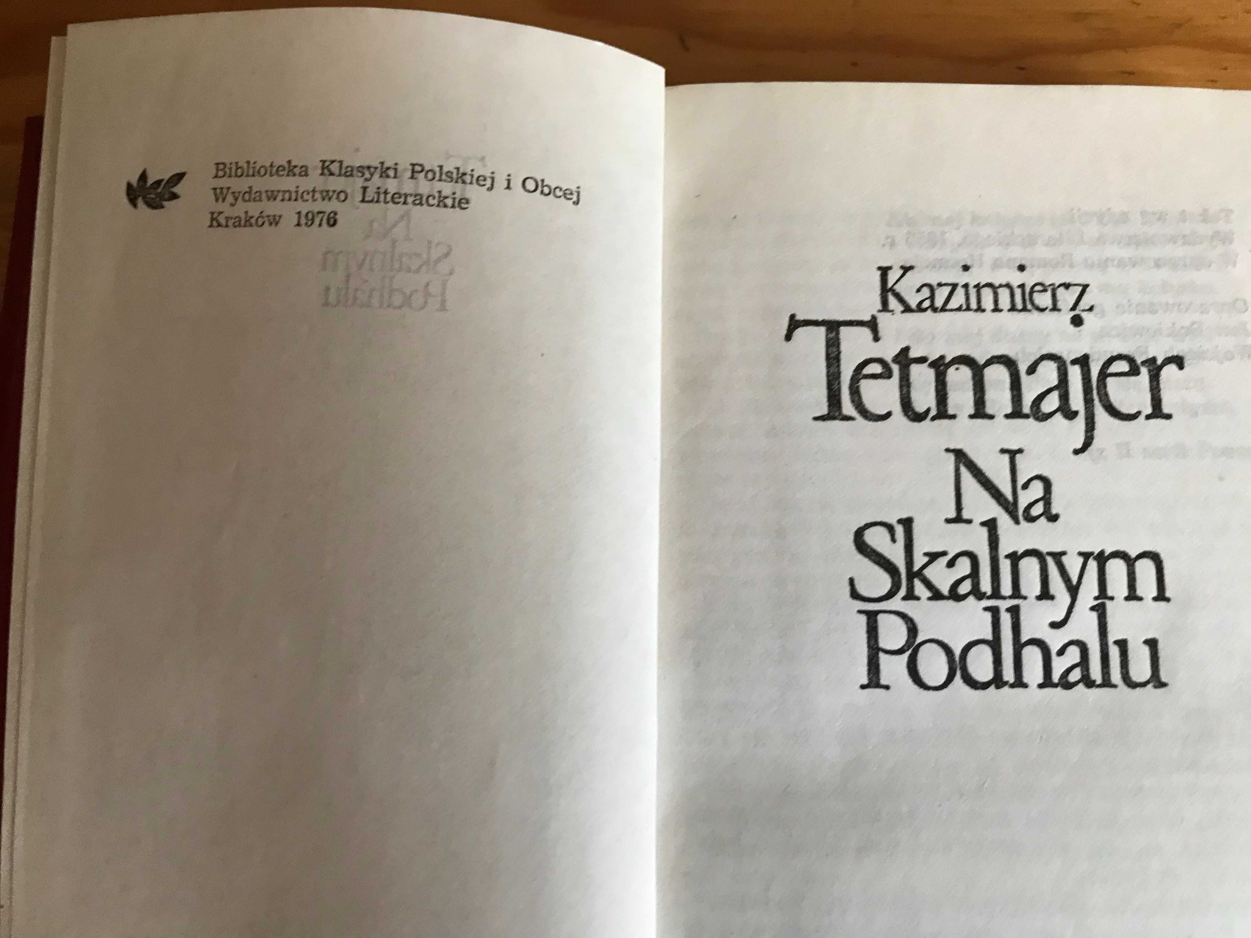 Na skalnym Podhalu - K. Tetmajer