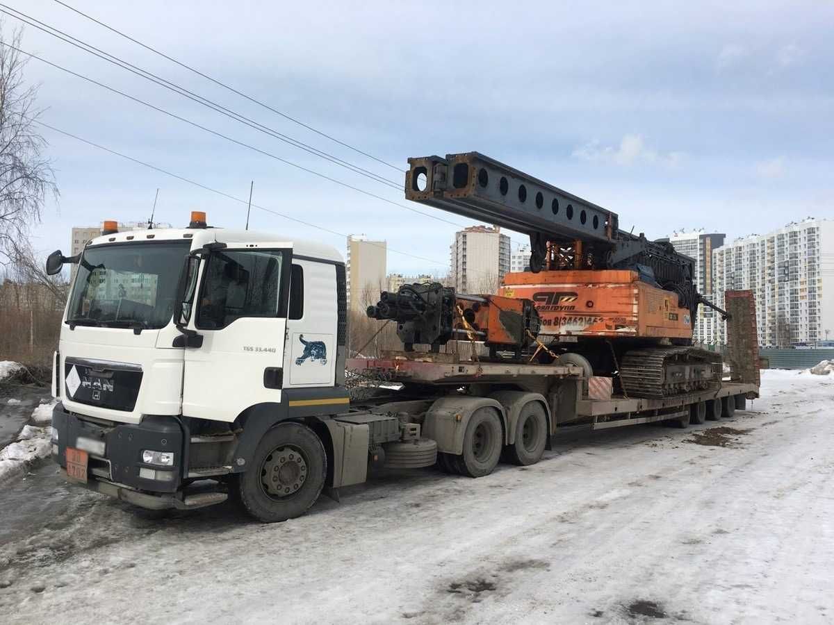 Перевозка Трал Перевезення Низкорамний Перевезти Негабарит