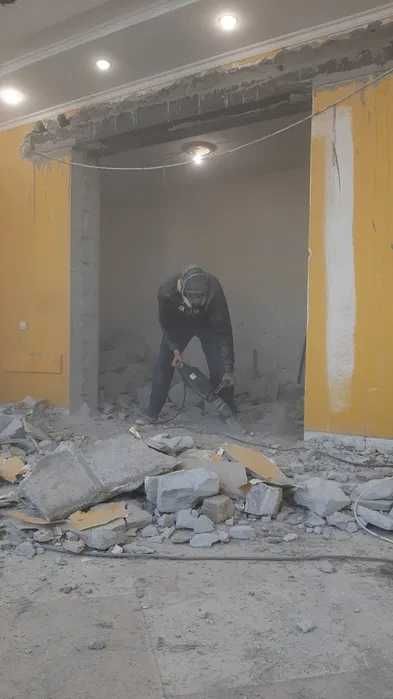 100% без пилу! Різка бетону Київ/ Алмазне буріння/ свердління отворів.