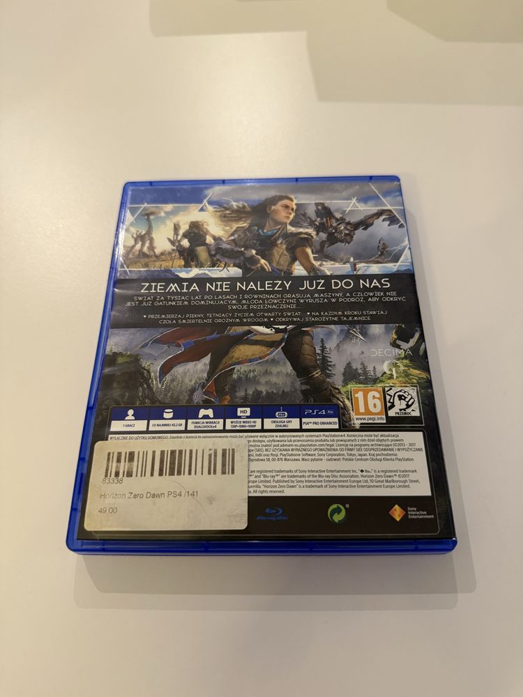Horizon Zero Dawn PS4 PL