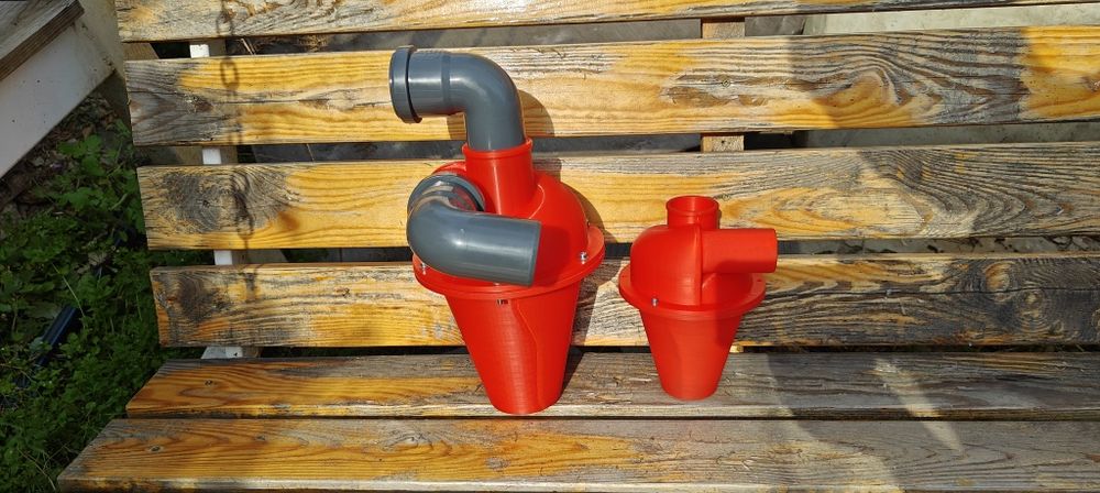 Циклон фильтр насадка для пылесоса на емкость или трубу