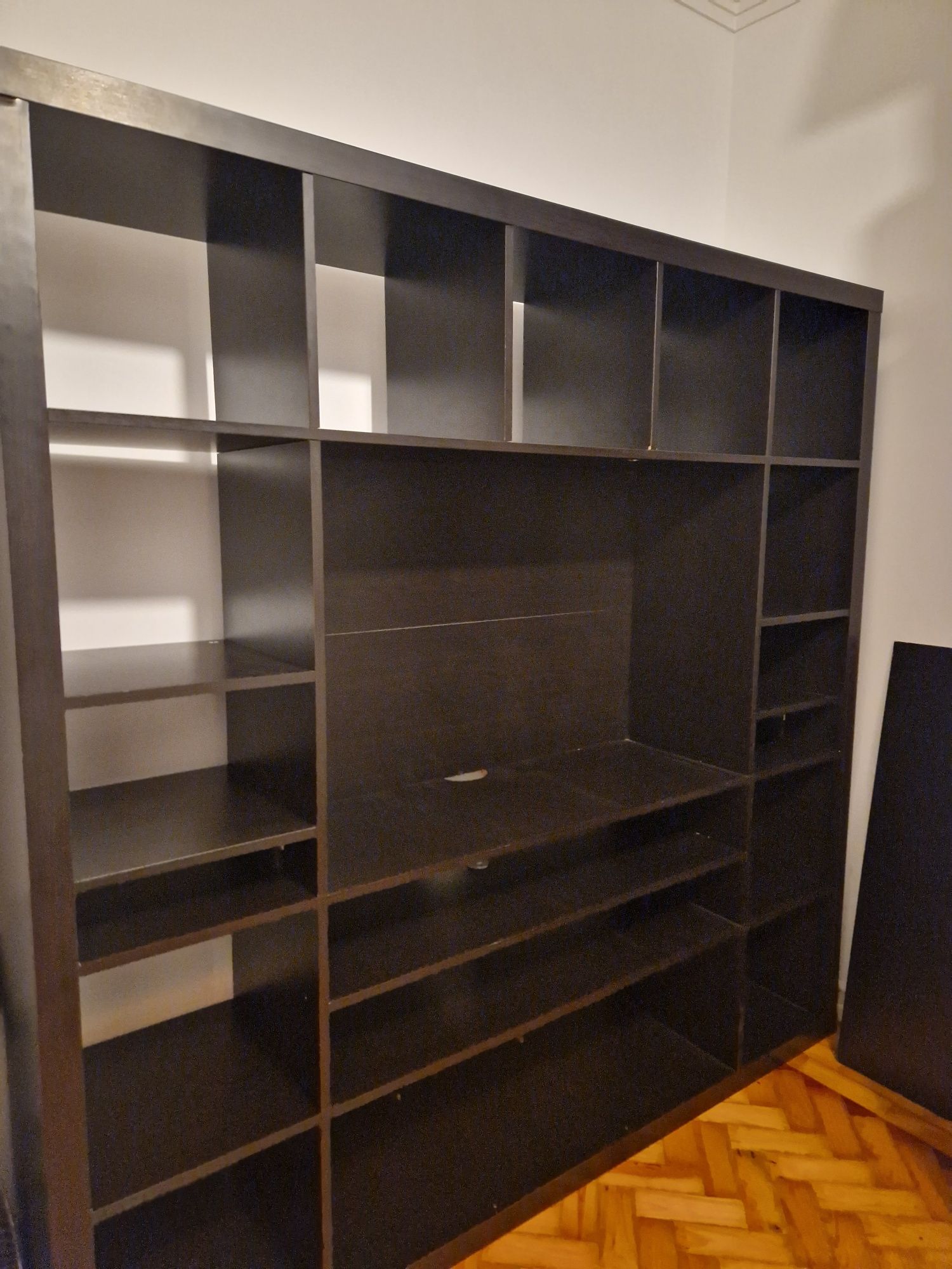 Móvel TV kallax IKEA preta