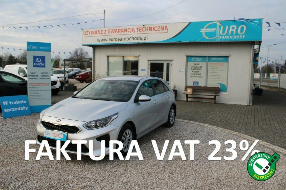 Kia Ceed CRDI F-vat Salon Polska Gwarancja